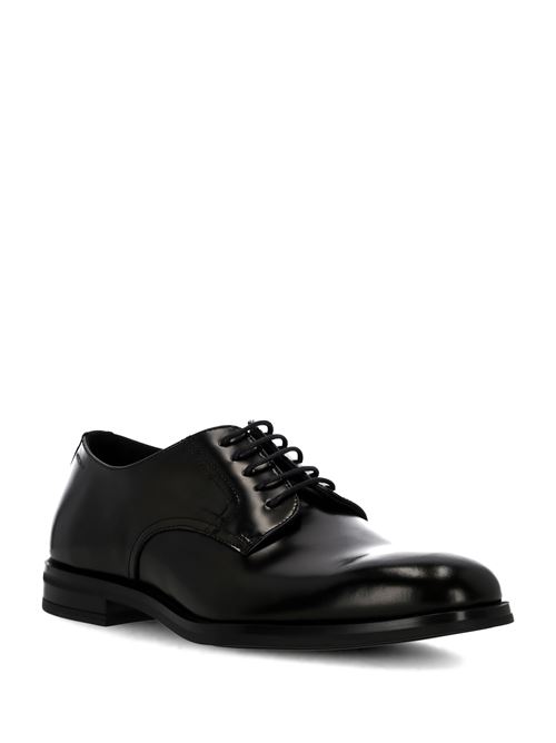 Black front lace-up STUART WEITZMAN | SI151BRCBLK